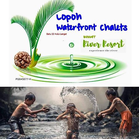 Lopoh Waterfront Budget Chalets Villa Hulu Langat Eksteriør billede