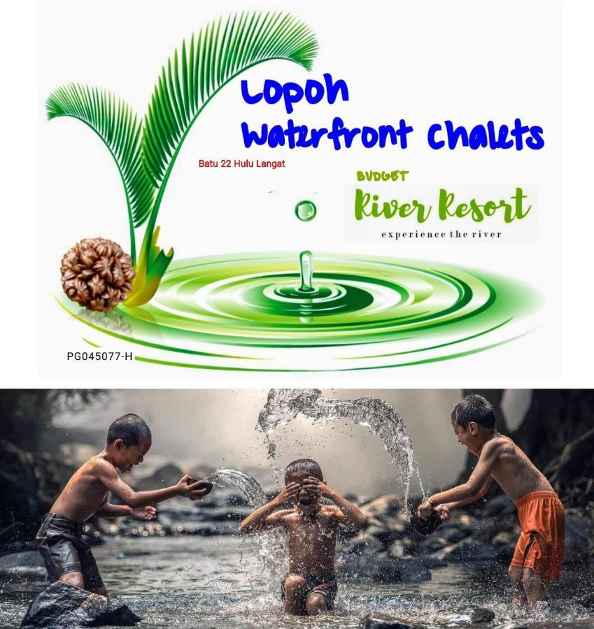 Lopoh Waterfront Budget Chalets Villa Hulu Langat Eksteriør billede