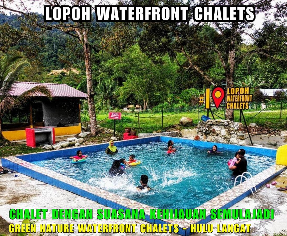 Lopoh Waterfront Budget Chalets Villa Hulu Langat Eksteriør billede
