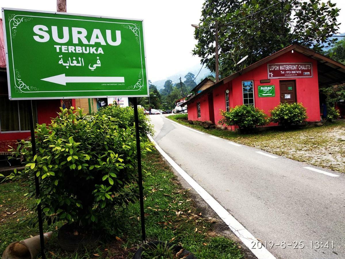 Lopoh Waterfront Budget Chalets Villa Hulu Langat Eksteriør billede