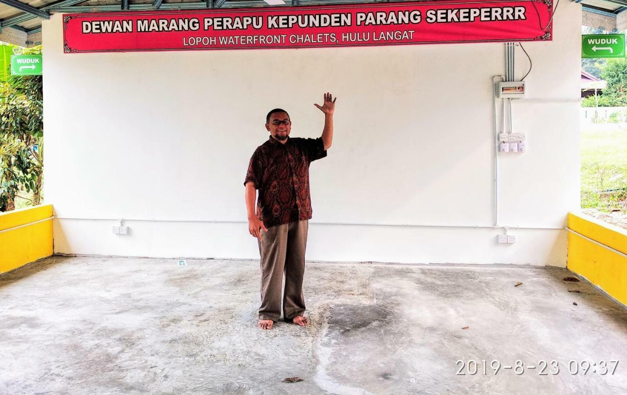 Lopoh Waterfront Budget Chalets Villa Hulu Langat Eksteriør billede